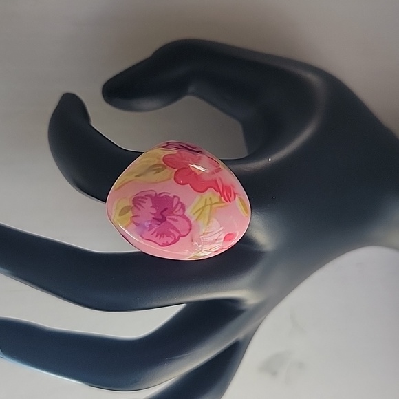 Chunky Flower Rings - Picture 2 of 4